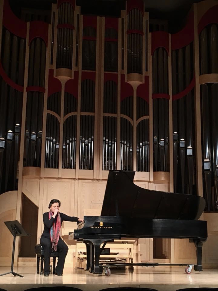 RECITAL-LECTURE OF THE 12 DEBUSSY STUDIES AT THE UNIVERSITY OF NEVADA, LAS VEGAS, NEVADA, USA, FEBRUARY 2018